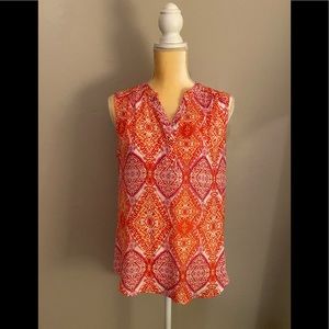 Sleeveless blouse